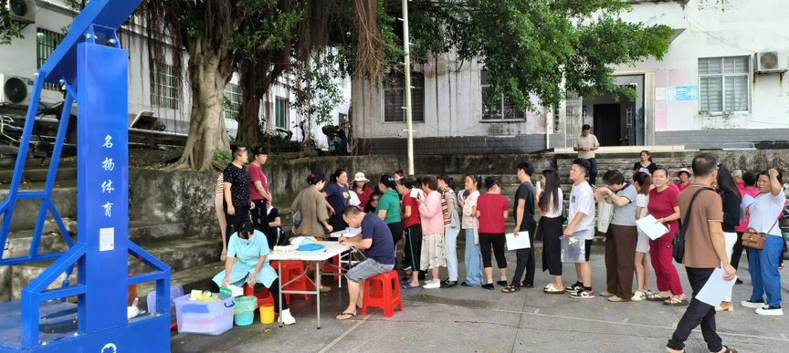 健康體檢“送上門”，江口鄉守護群眾飲食安全